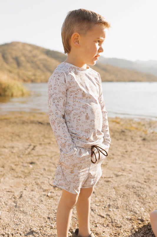 The Jett Set ll Rashguard + Boardies