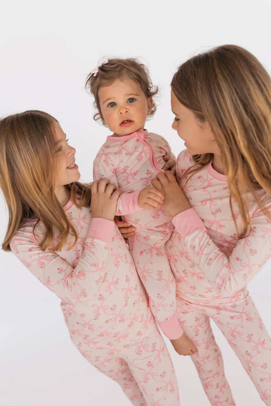 Rosie Bow Zipper Romper