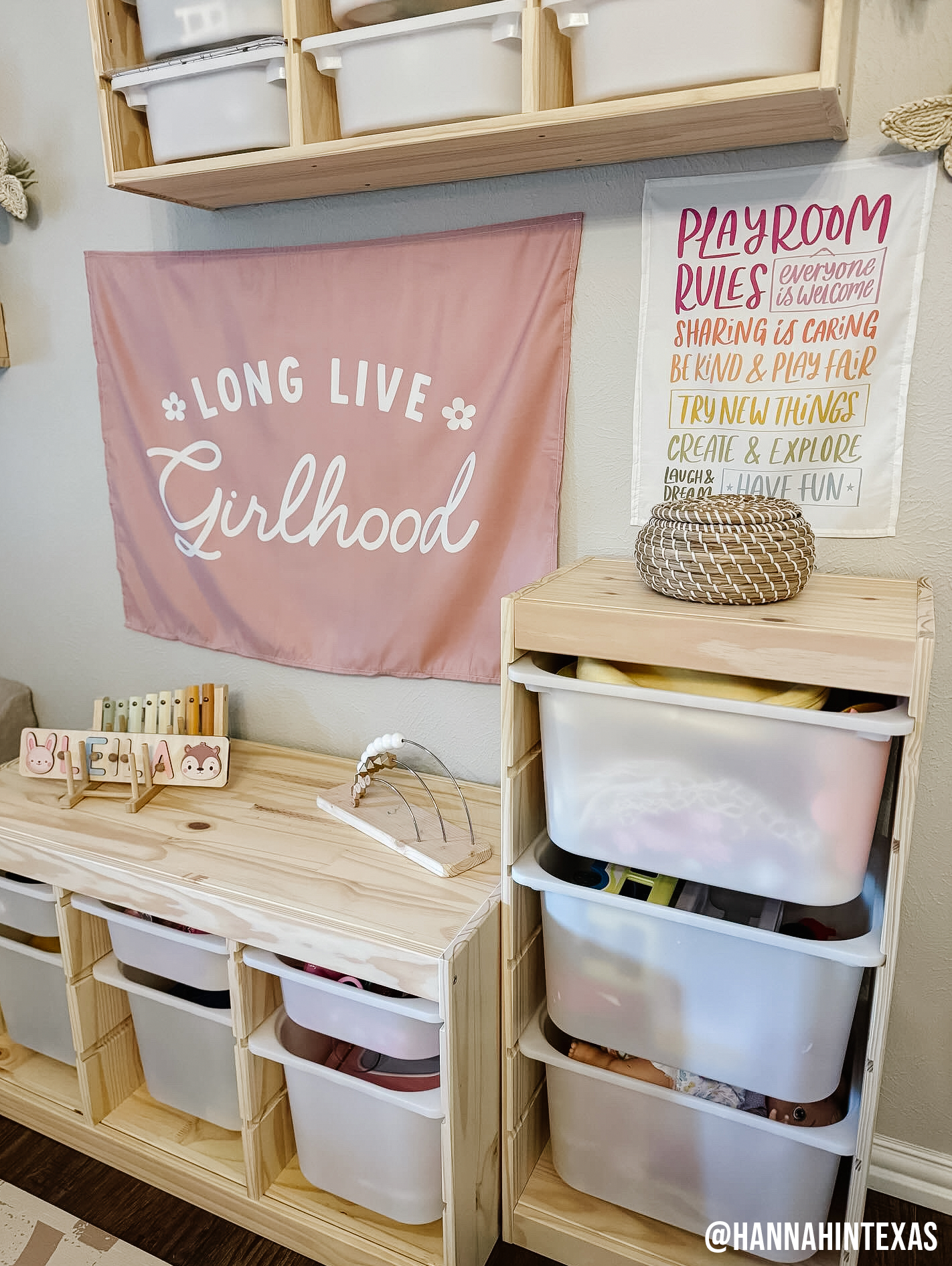 Long Live Girlhood Banner - Girl Room Wall Decor