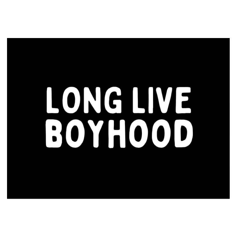 Long Live Boyhood Banner | Boys Room Fabric Wall Sign