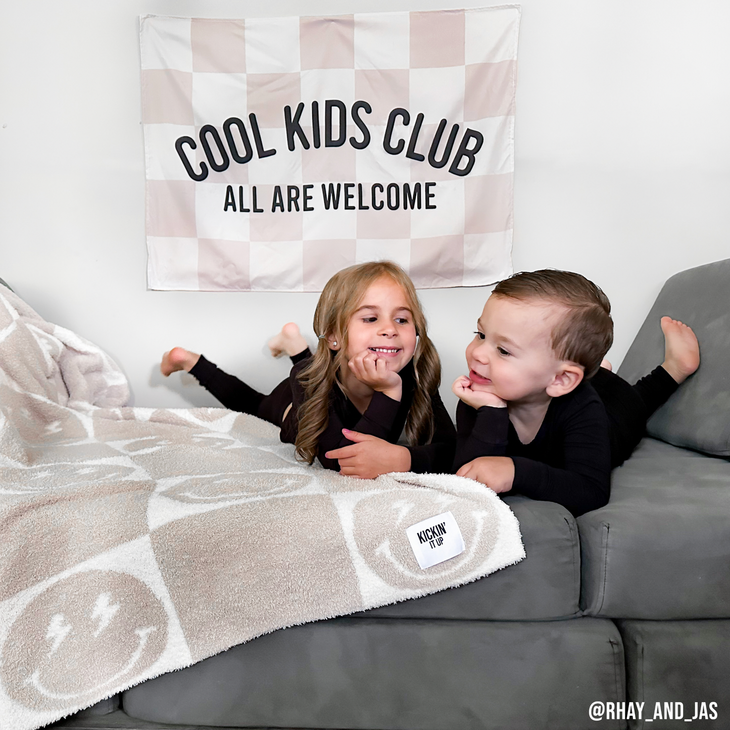 Cool Kids Club Banner | Kids Playroom Wall Decor