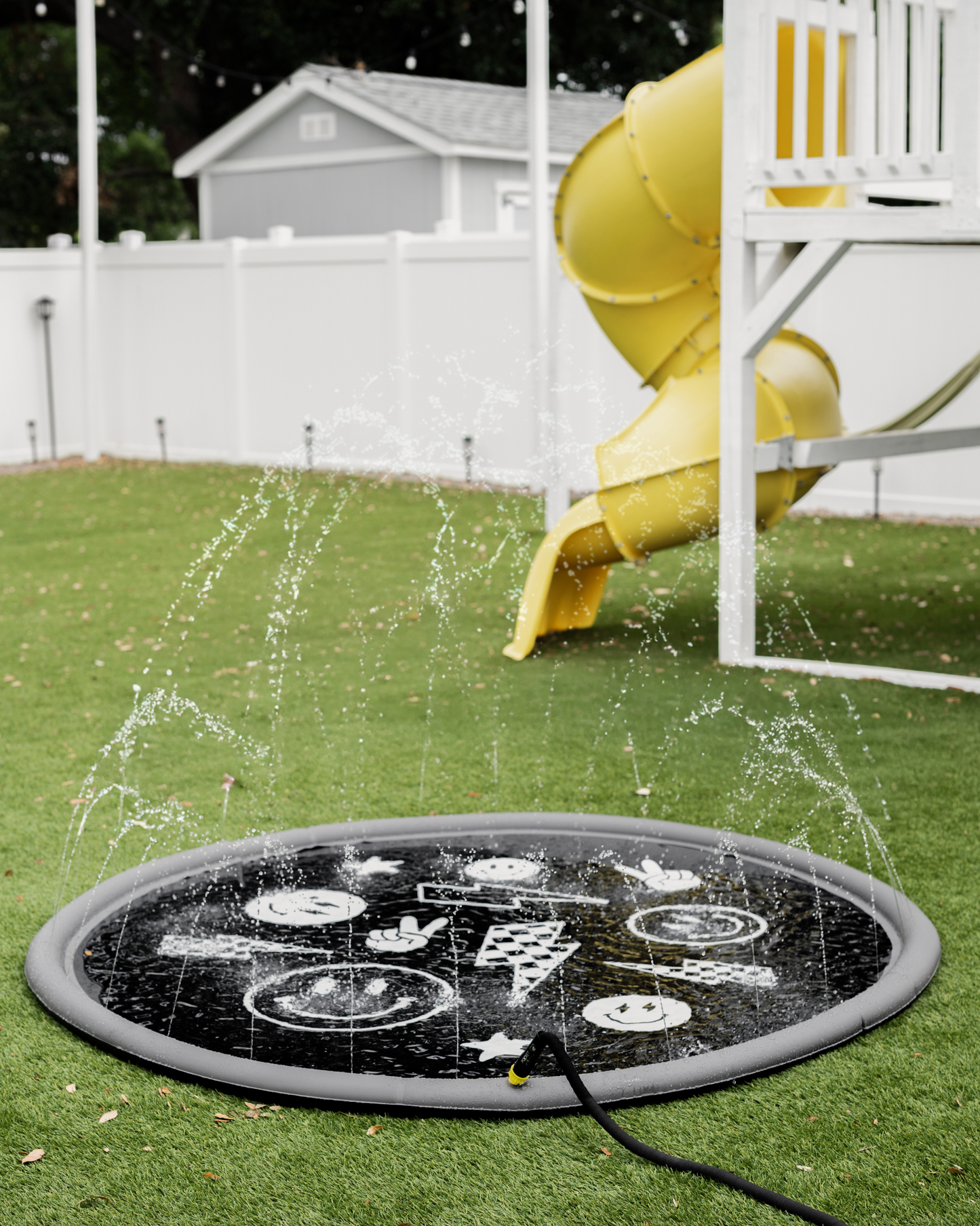 Sprinkler Splash Pad for Kids - Oversized Backyard Sprinkler