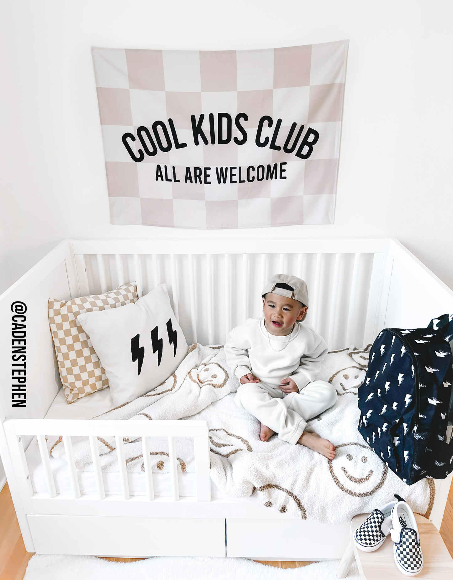 Cool Kids Club Banner | Kids Playroom Wall Decor