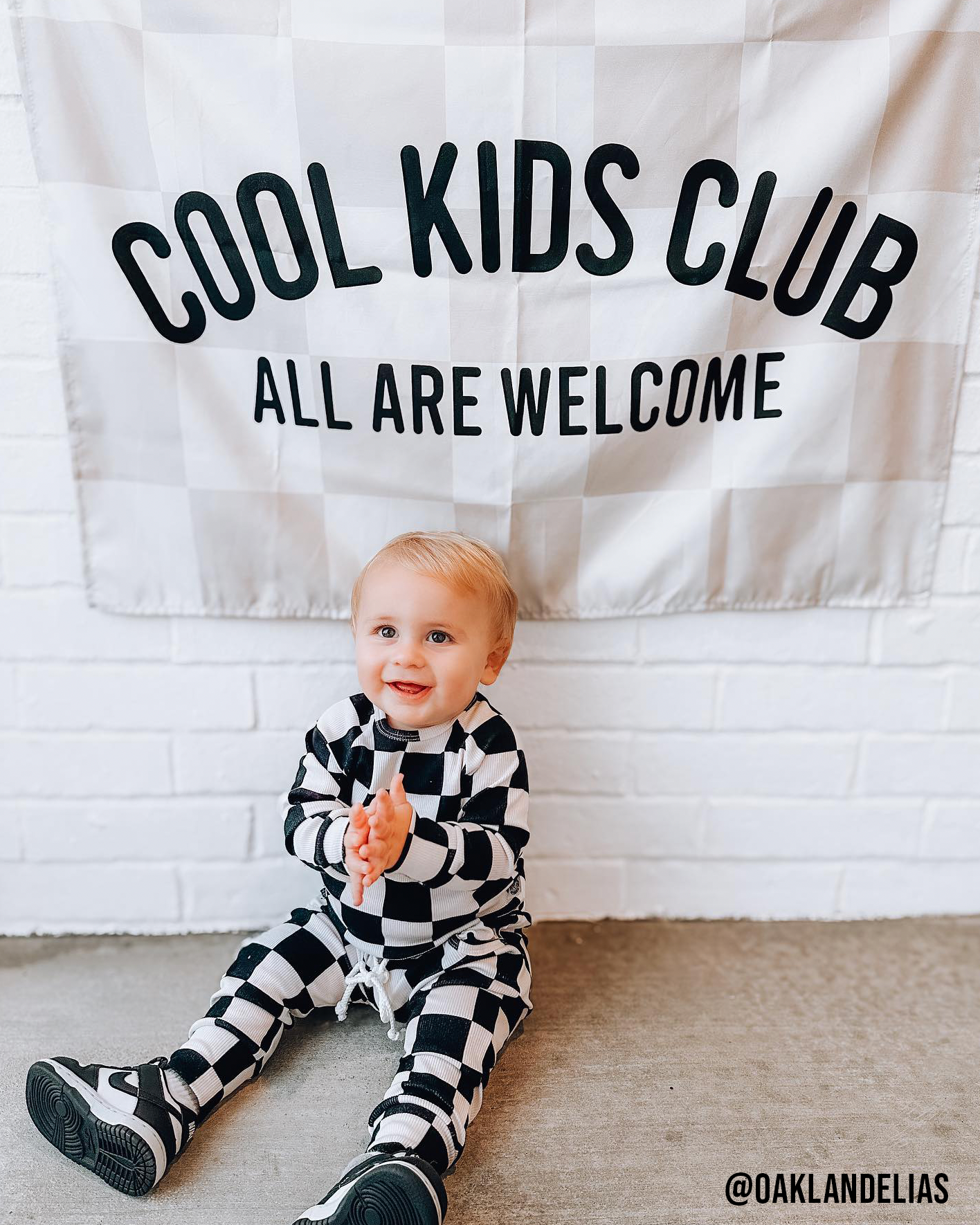 Cool Kids Club Banner | Kids Playroom Wall Decor