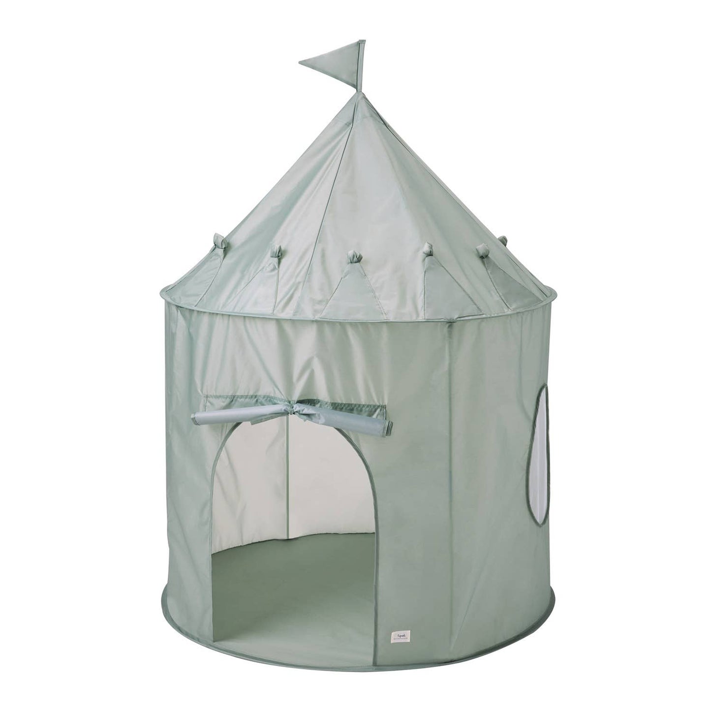 Recycled Fabric Play Tent Castle - Solid Colours