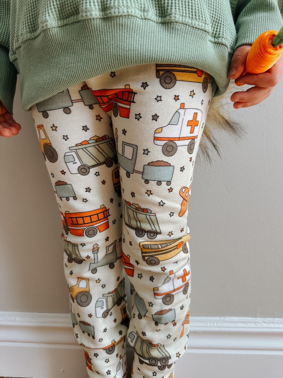 Vehicles Crew + Legging Set