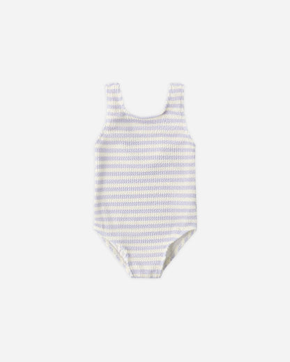 Moxie One-Piece Periwinkle Stripe