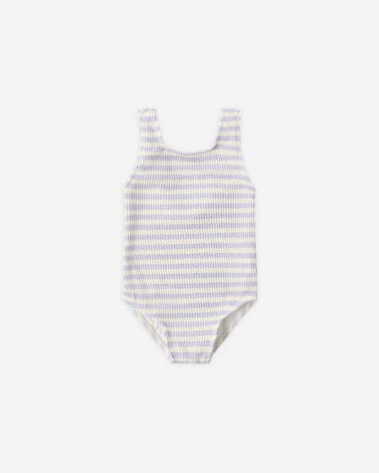 Moxie One-Piece Periwinkle Stripe