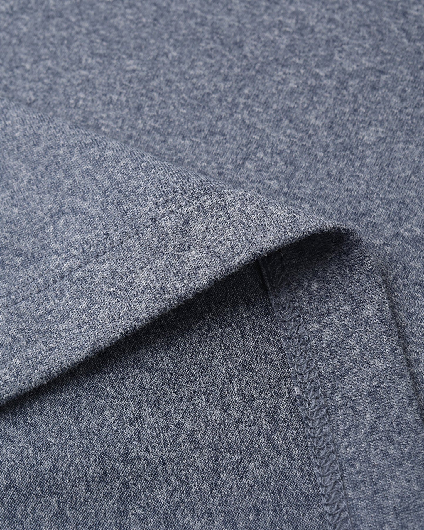Cove Essential Tee + Short Set Heathered Marine