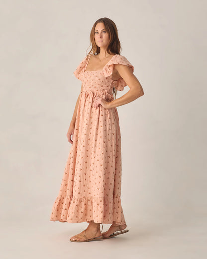 Women's Francesca Dress Cherry Embroidery