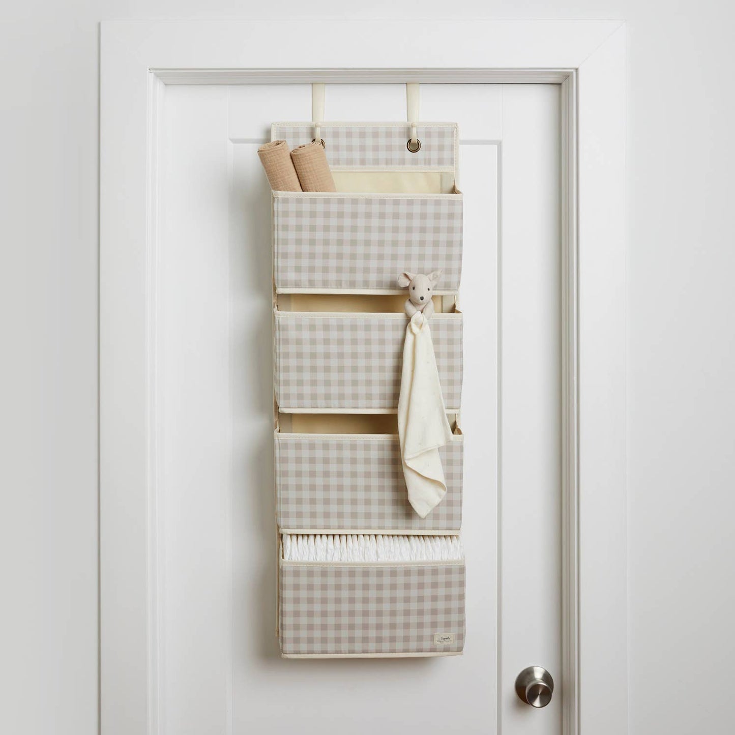 Recycled Fabric Over the Door Organizer