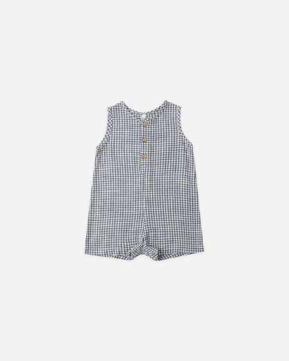 Floppy Sun Hat || Marine Gingham