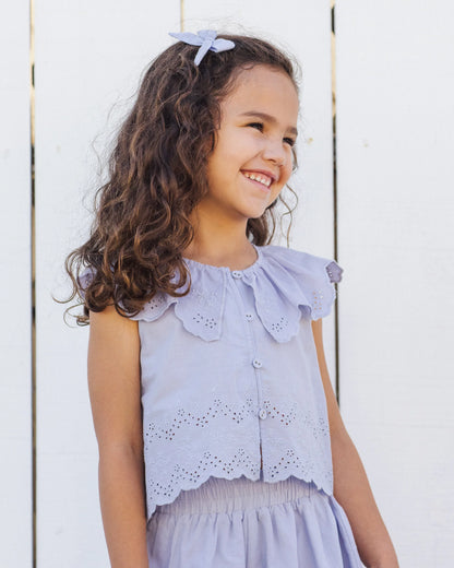 Remi Blouse Periwinkle