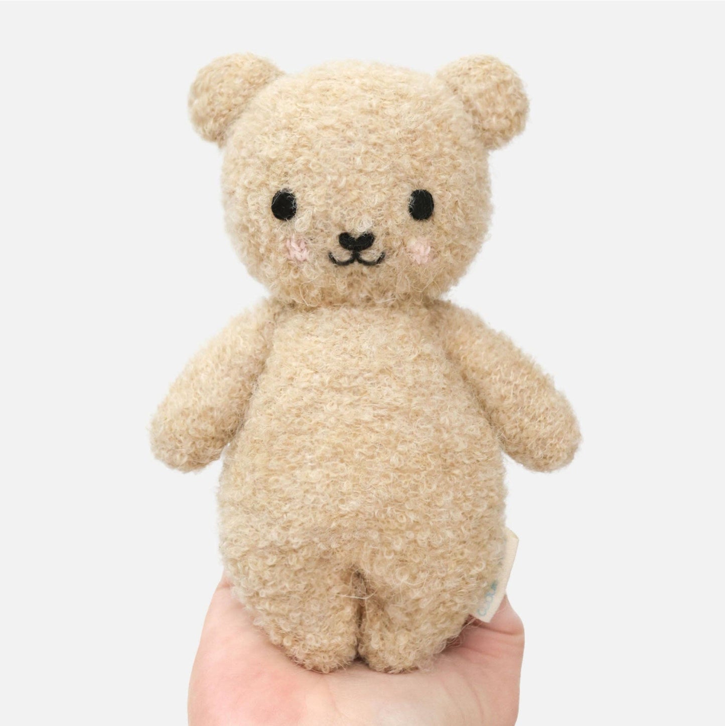 Baby bouclé bear (honey)
