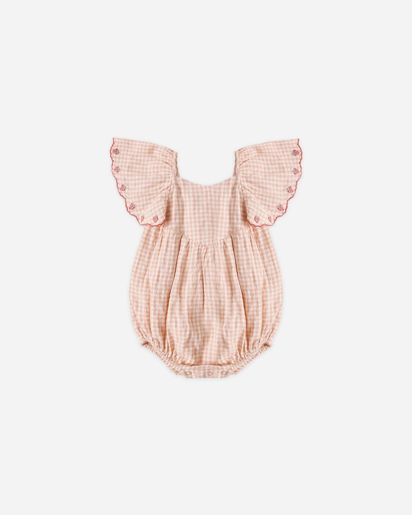 Roxy Romper Petal Gingham
