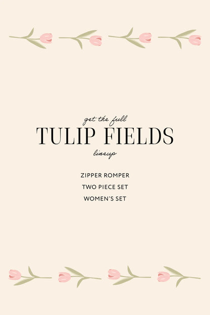 Tulip Fields Two Piece Set