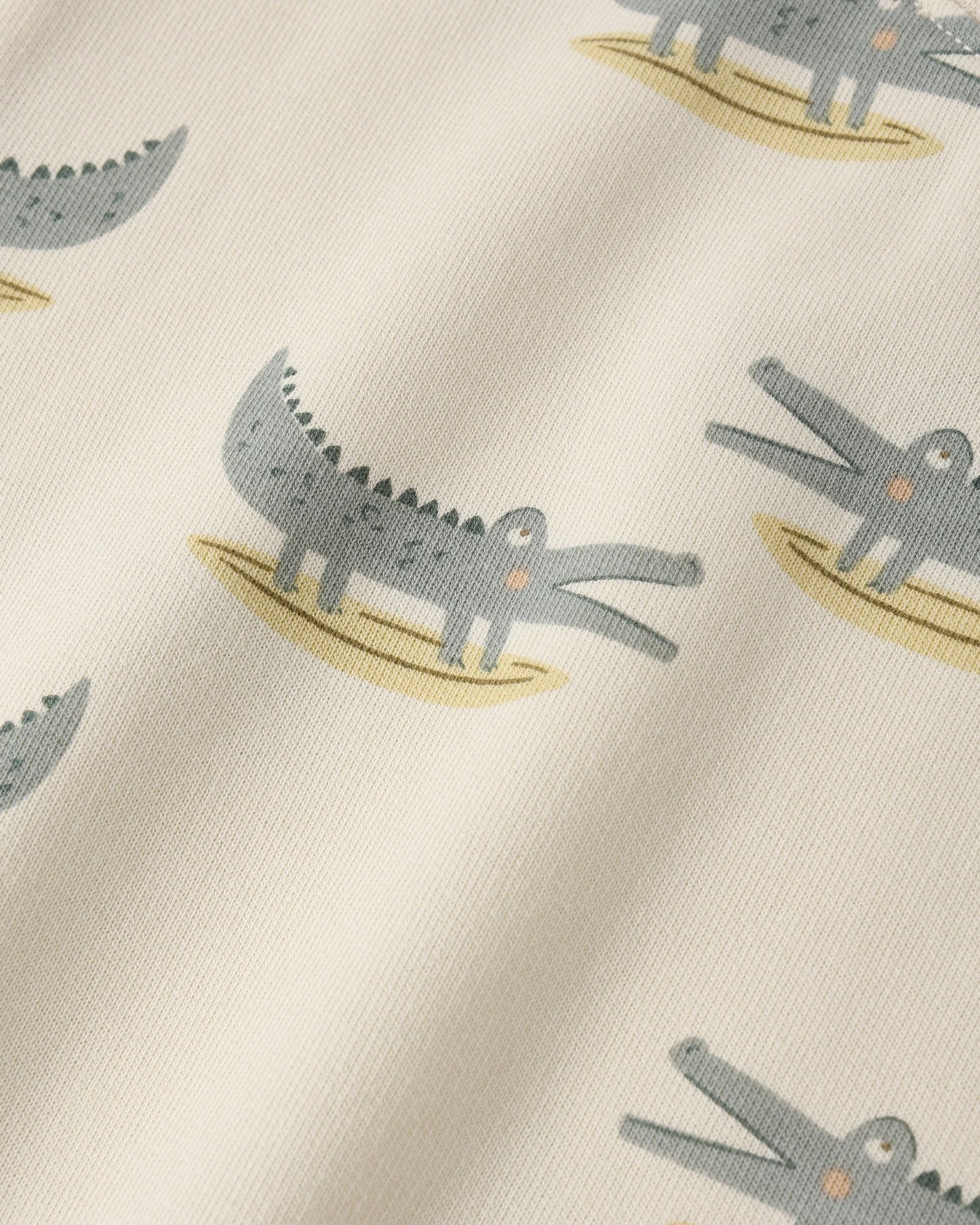 Relaxed Bubble Romper Alligators