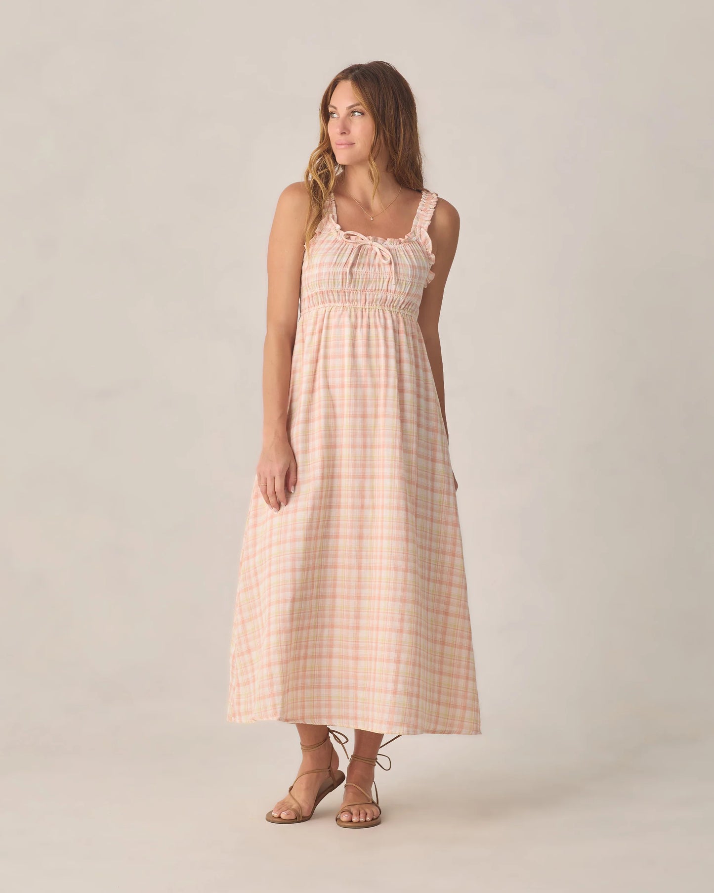 Women's Jane Dress Summer Plaid