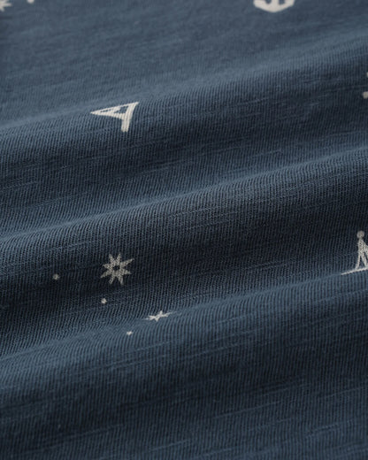 Sleeveless One-Piece Maritime