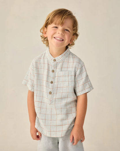 Mason Shirt Light Blue Plaid