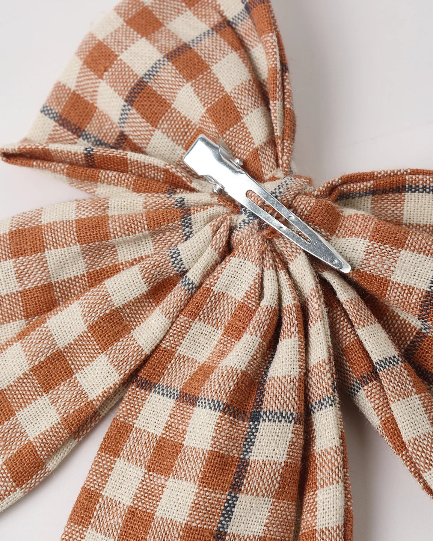 Oversized Bow || Poppy Gingham