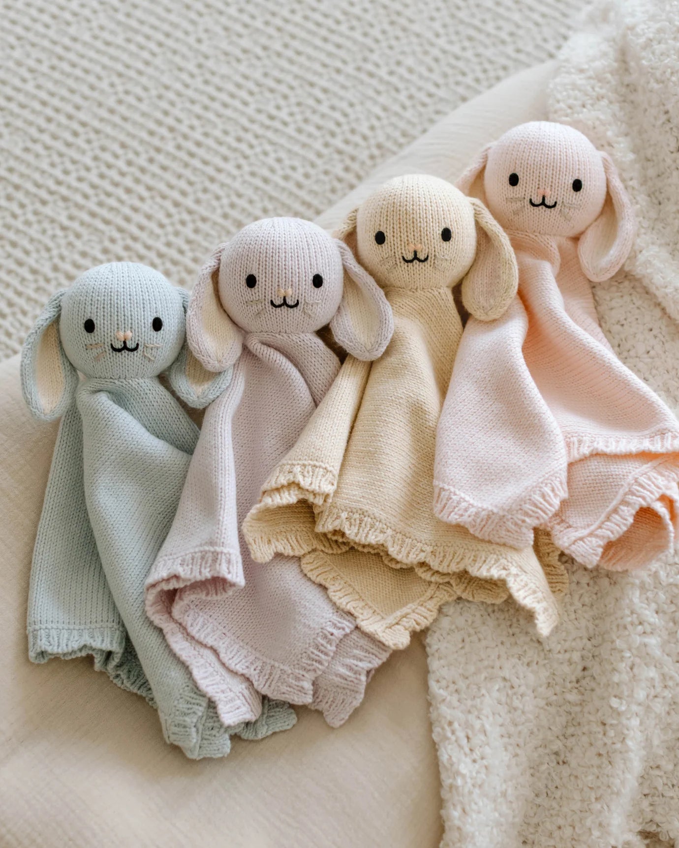 Baby bunny lovey (baby blue)