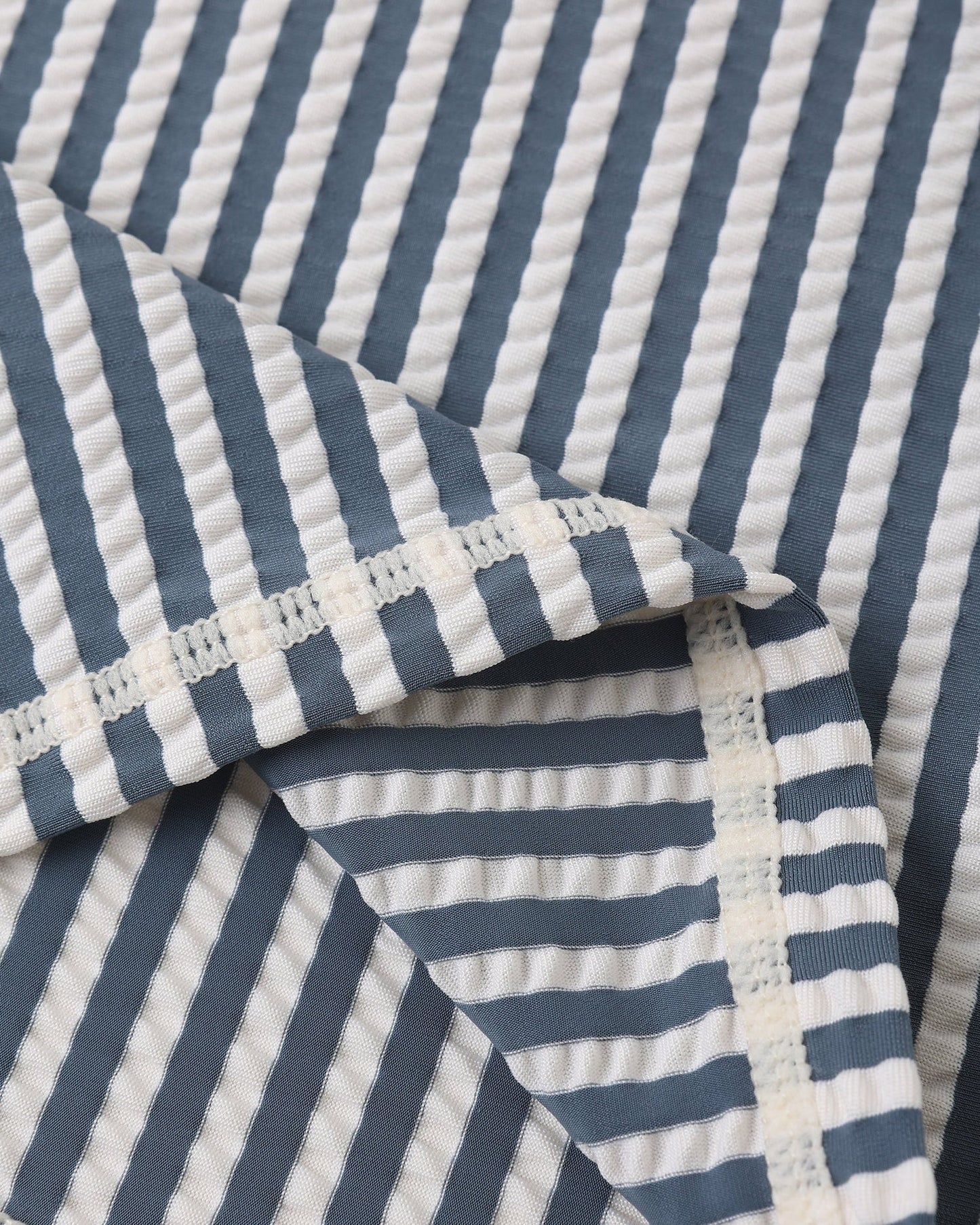 Boys Rashguard Set Navy Stripe