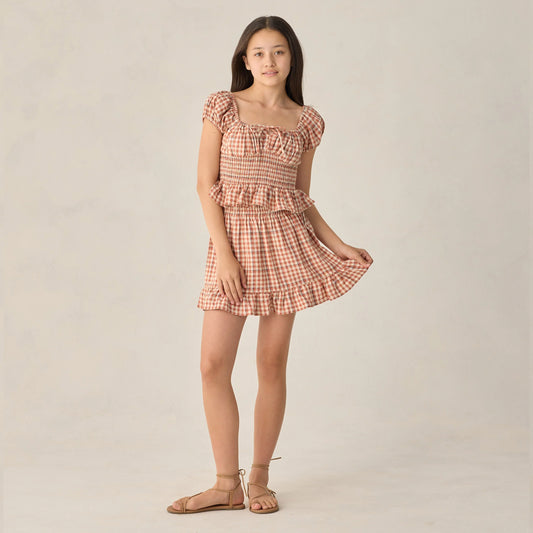 Teen Jess Mini Skirt || Poppy Gingham