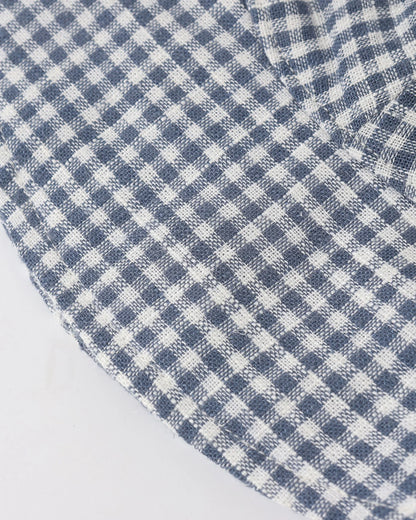 Floppy Sun Hat || Marine Gingham
