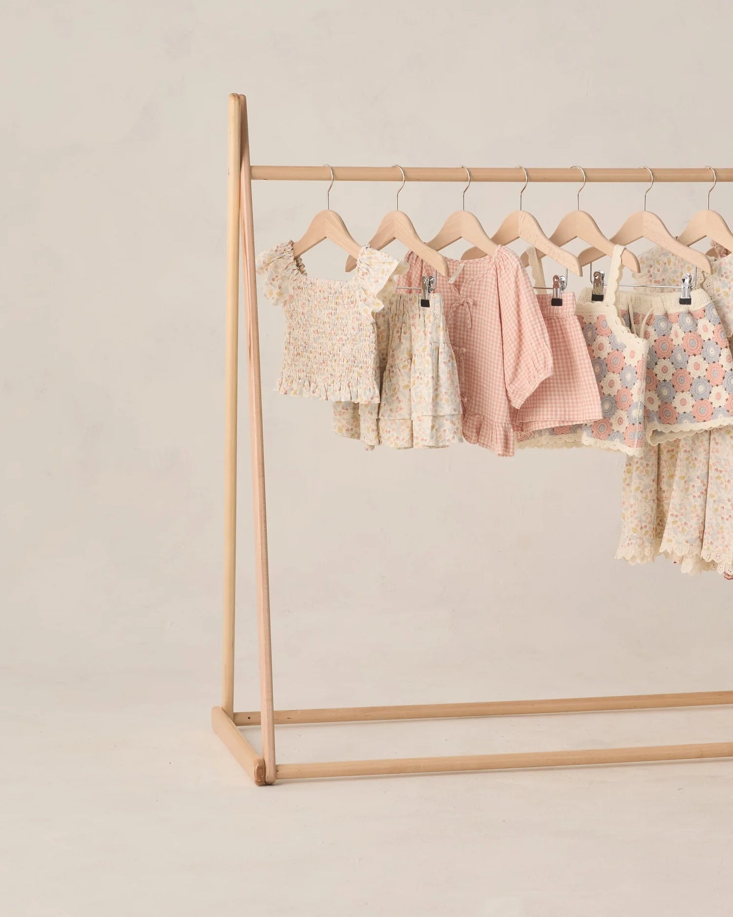 Zayla Top + Tiered Mini Skirt Set- Summer Garden