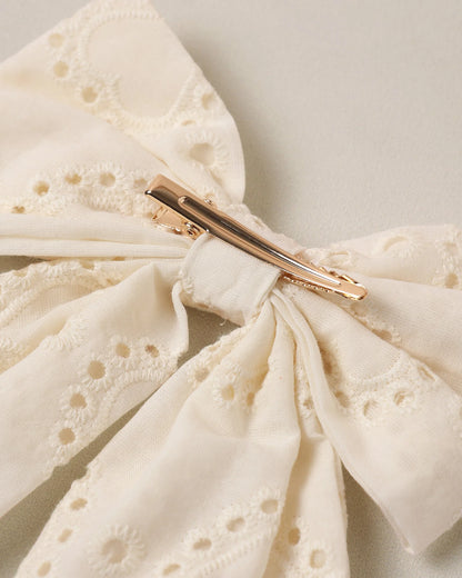 Everly Bow Ivory
