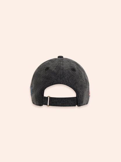 Knit Denim Racer Hux Cap