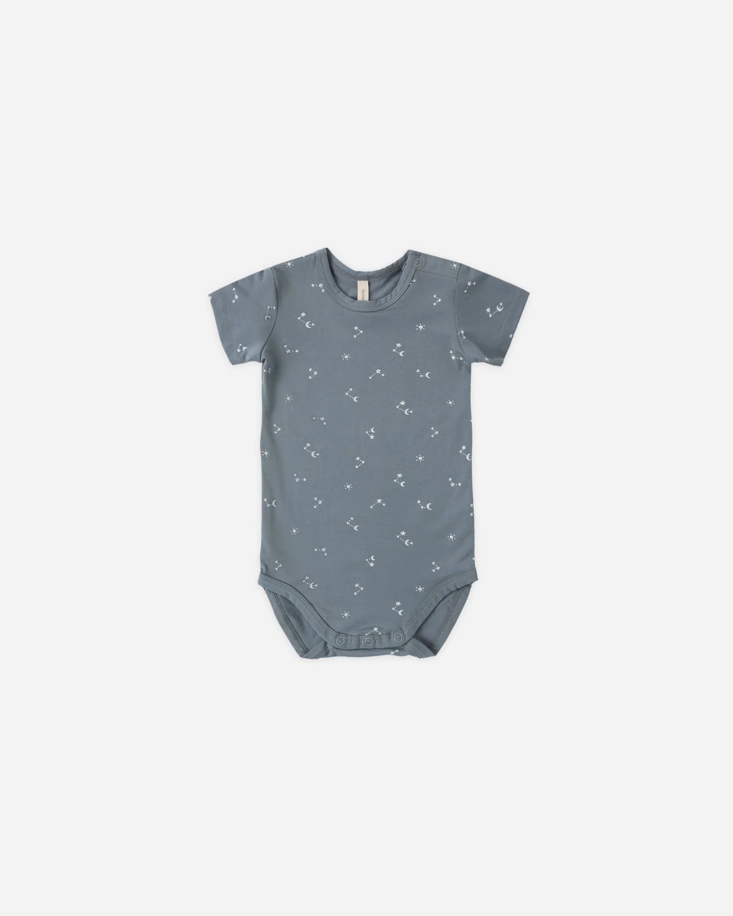 Bamboo Short Sleeve Bodysuit Starlight