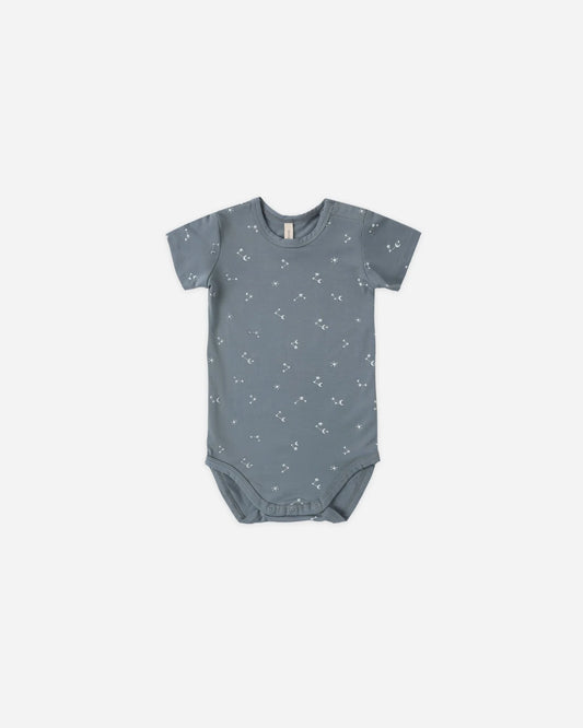 Bamboo Short Sleeve Bodysuit Starlight