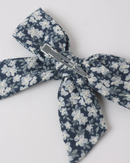 Bow Navy Floral