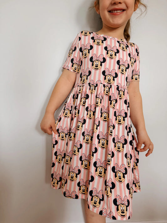 Pink Mouse - Bamboo Dress