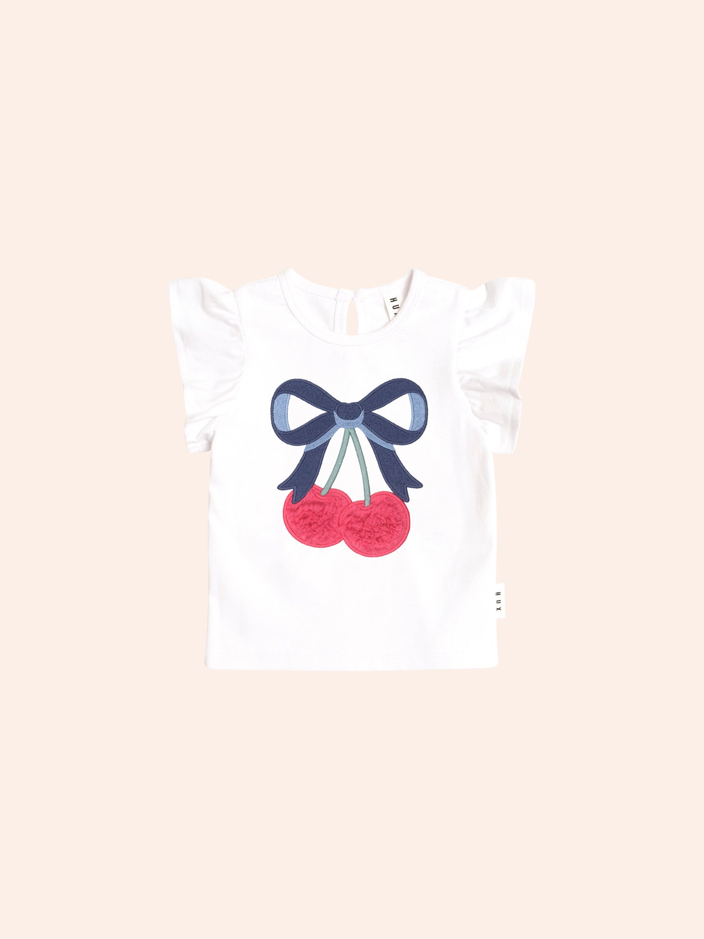 Cherry Bow Frill Sleeve Tee + Frilly Skort Set
