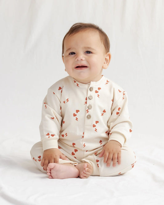 Relaxed Jumpsuit Electric Heart