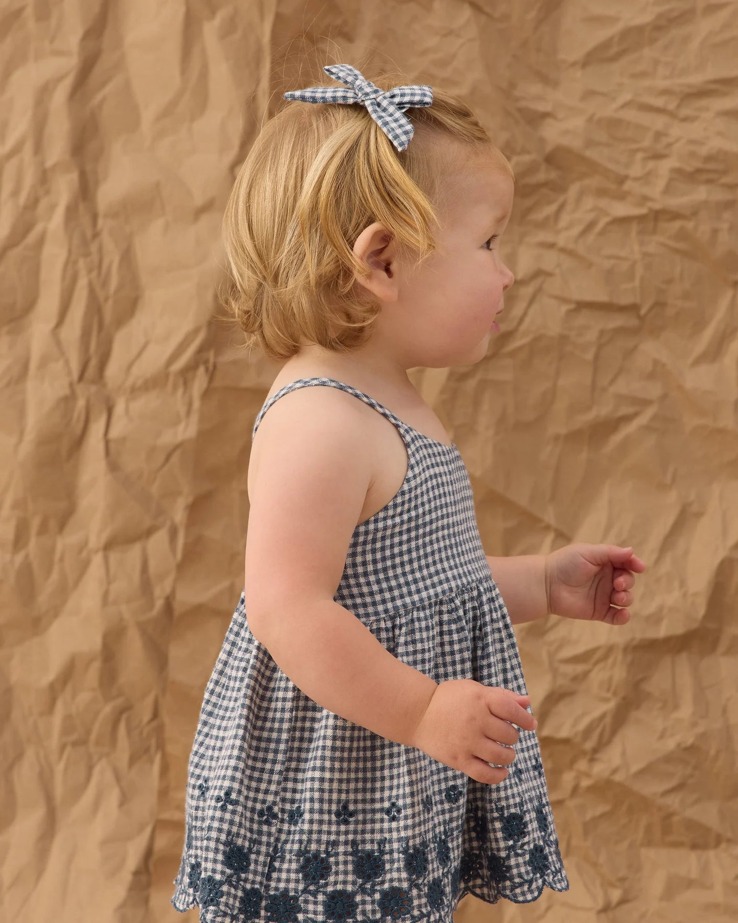 Bows, Set Of 2 || Marine Gingham