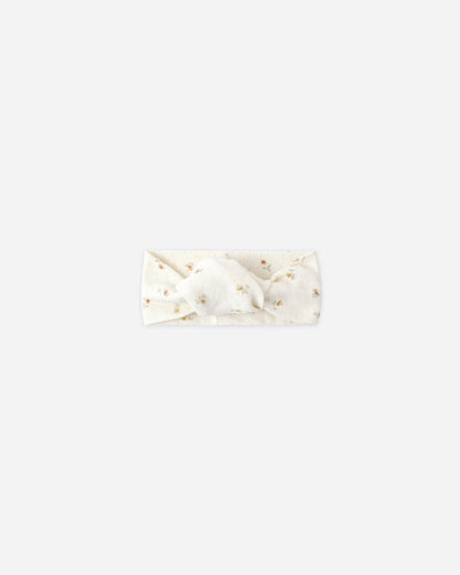 Pointelle Knotted Headband Petit Fleur