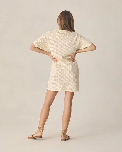 Women's Crochet Cover Up Natural