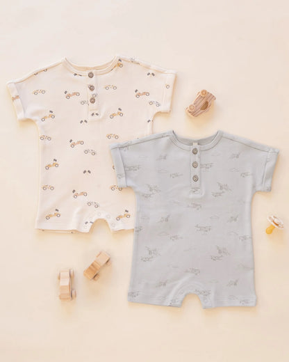 Short Sleeve One-Piece Race Car