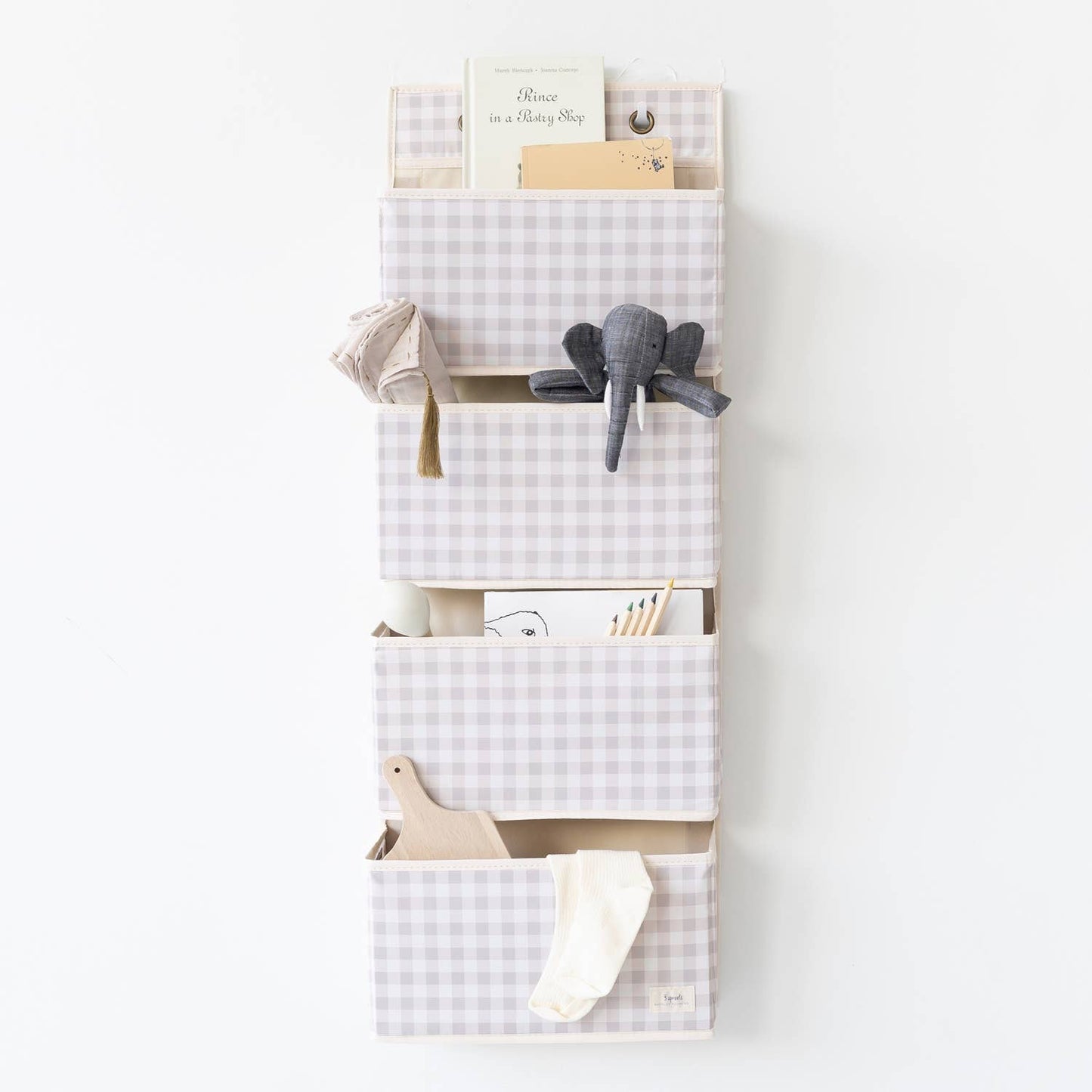 Recycled Fabric Over the Door Organizer