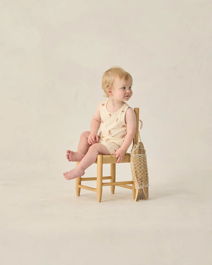 Sleeveless One-Piece Lobster