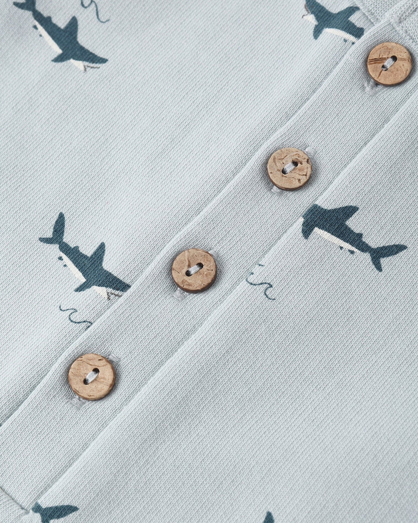 Davis Romper Sharks