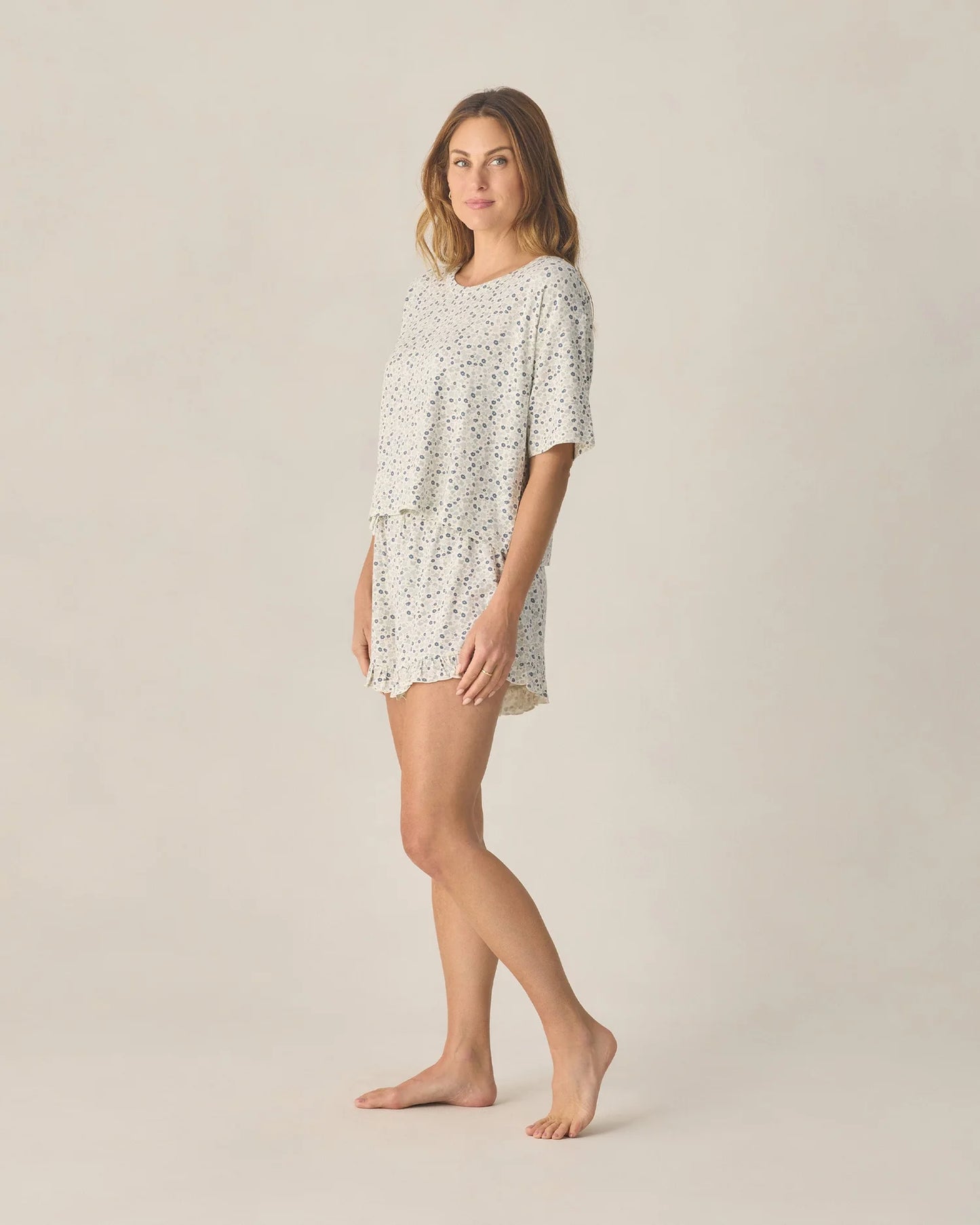 Women's Mosie Set Blue Ditsy
