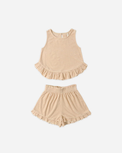 Faye Set Pink Stripe