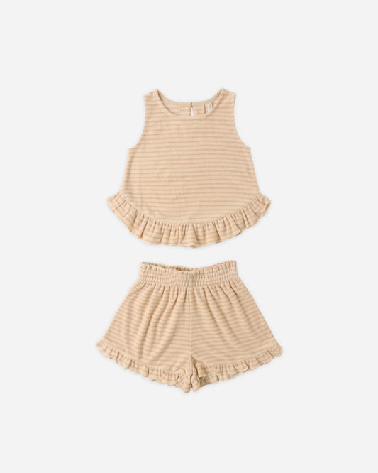 Faye Set Pink Stripe