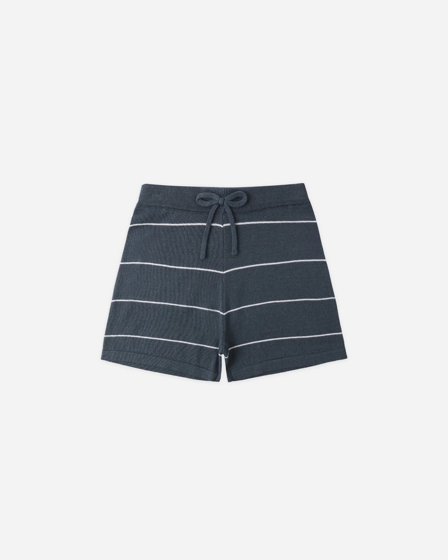 Chandler Knit Polo Navy Stripe