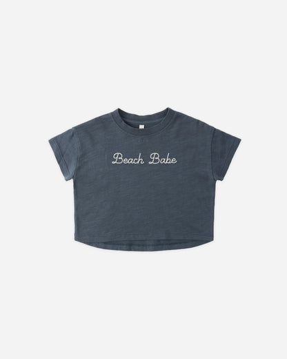 Boxy Tee Beach Babe